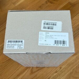 Golden goose stardan  mens 41 white/ice/black usa size 8-8.5